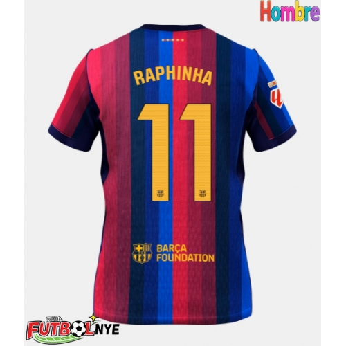 Camiseta Barcelona Raphinha Belloli #11 Primera Equipación 2026-27 manga corta